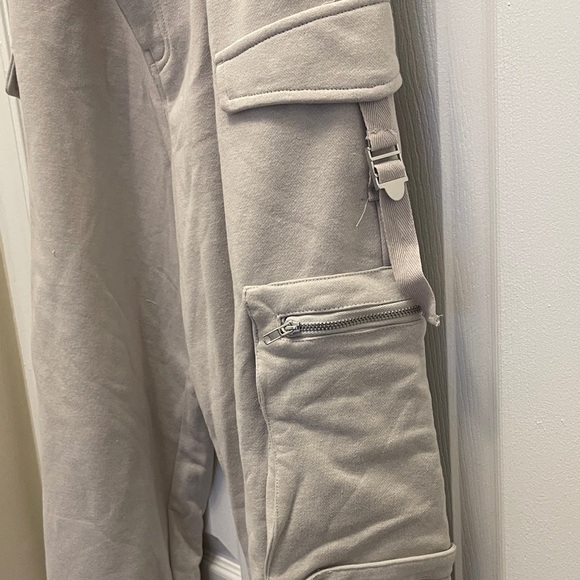 Forever 21 Cream Wide Leg Pants - Picture 3 of 7